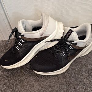 Black and White Athletic Sneakers